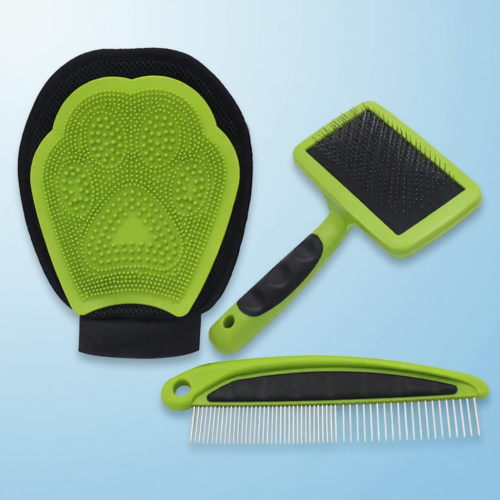 1764241189.png 3-Piece Pet Massage & Grooming Glove Set