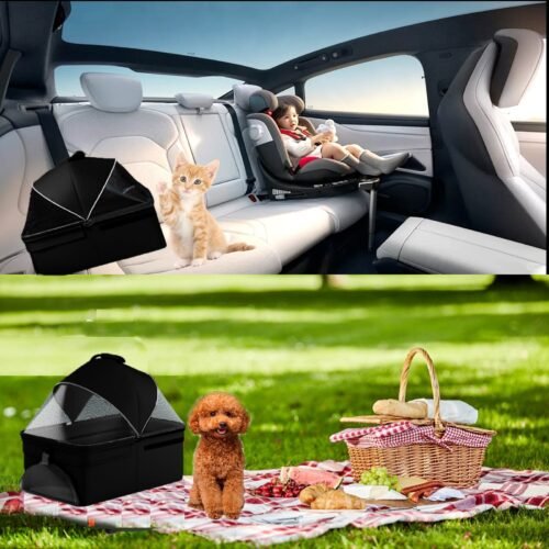 1E148D0E6C64BF59689E8D3791701CC9.jpeg Folding 2-in-1 Pet Dog Cart