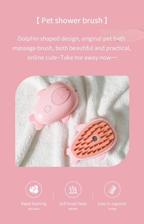 44DB2BDA5A269E7FD92FED12FE992322.jpeg 3-in-1 Rechargeable Pet Steam Brush