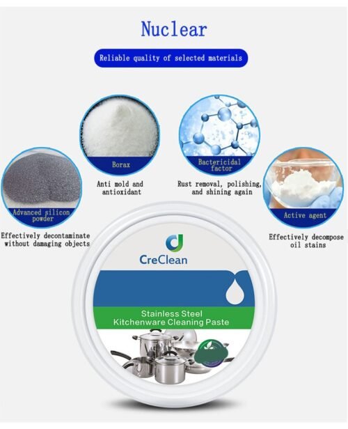 Stainless Steel Kitchenware Cleaning Paste